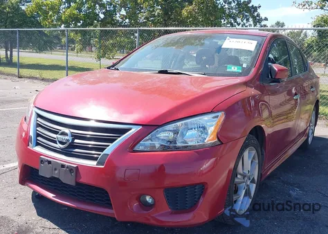2013 Nissan Sentra Sr from USA, damaged, VIN 3N1AB7AP7DL752308